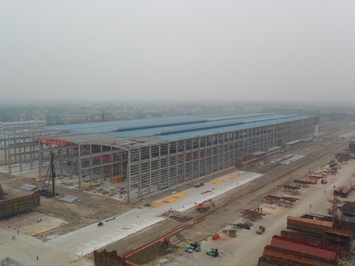 新韓通船舶重工碼頭基礎建設