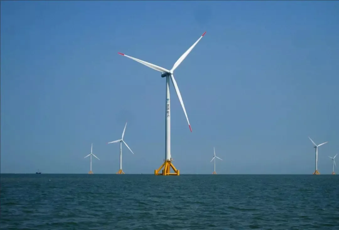 江蘇龍源如東海上風電場大樣機工程
